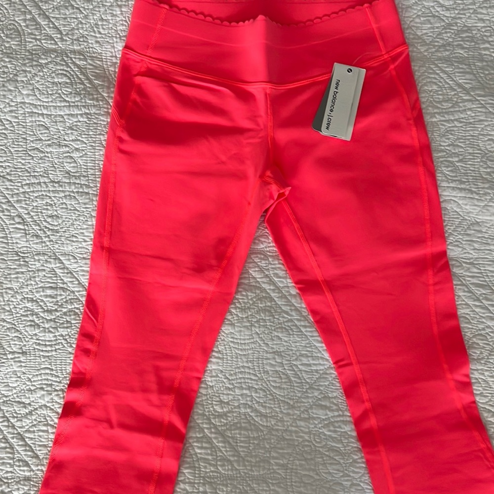 New balance x j crew, cropped yoga pants